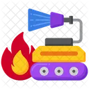 Fire Fighting Robot Fire Fighting Robot Icon