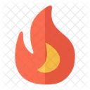 Fire Flame Curved Fire Flame Icon