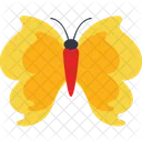 Fire Flames Butterfly  Icon