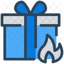 Fire gift  Icon