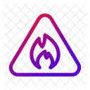 Fire Hazard Flammable Warning Icon