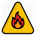 Fire Hazard Fire Alert Firefighter Icon