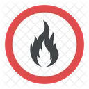 Fire Hazard Sign Icon