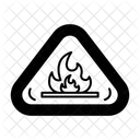 Fire Hazard Sign Fire Sign Fire Icon