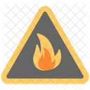 Fire Sign Hazard Icon