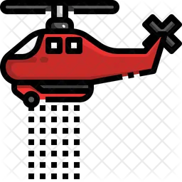 Fire Helicopter  Icon