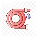 Fire Hose Safety Icon