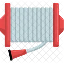 Hose Reel Fire Icon