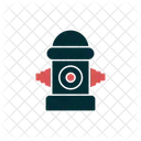 Fire Hydrant Water Hose Emergency Icon