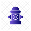 Fire Hydrant Water Hose Emergency Icon
