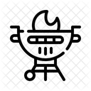 Fire Barbecue Heat Icon