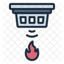 Fire Detector Sensor Icon