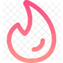 Interface Content Fire Lit Flame Torch Trending Icon