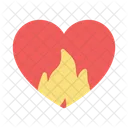 Fire Heart Love 아이콘