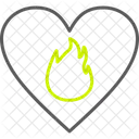 Fire Heart Fire Fire In Heart 아이콘