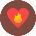 Fire Heart Fire Fire In Heart 아이콘