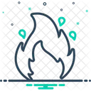 Fire Conflagration Flame 아이콘