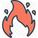 Fire Conflagration Flame 아이콘
