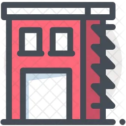 Fire in home  Icon