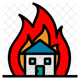 Fire Insurance Icon Of Colored Outline Style Available In Svg Png Eps Ai Icon Fonts