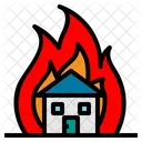 Fire Server Shield Icon