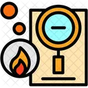 Fire Investigation Icon