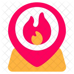 Fire Location  Icon