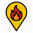 Fire Location Location Fire Map Icon