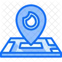 Fire Map Location Icon