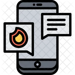 Fire Message  Icon