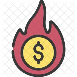 Fire Money  Icon