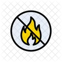 Fire Notallowed Flame Icon