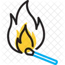 Fire permit  Icon