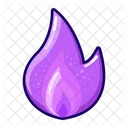 Fire pirple  Icon