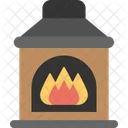 Fireplace Hearth Chimney Icon