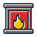 Fire Chimney Fireplace Icon