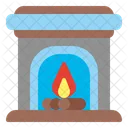 Fire Place Winter Cold Icon