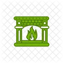 Fire Place Cosiness Fire Icon