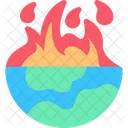 Fire Planet  Icon