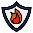 Protection Heat Flame Icon