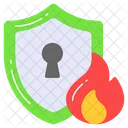 Fire Flame Protection Icon