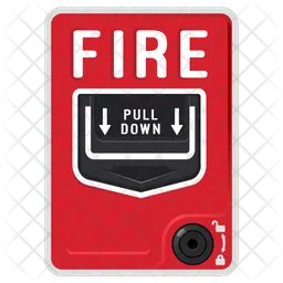 Fire Pull Down  Icon