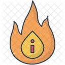Fire Risk Fire Hazard Fire Danger Icon