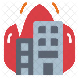 Fire Risk  Icon