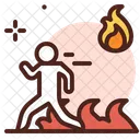 Fire Run  Icon