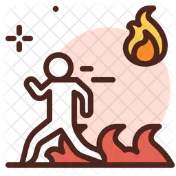 Fire Run  Icon