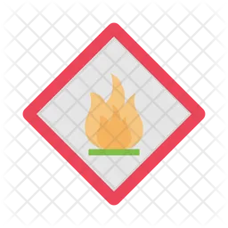 Fire Security  Icon