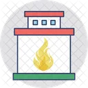 Fire Security Burning Icon