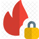 Fire Security Icon