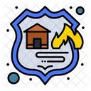 Fire Security  Icon